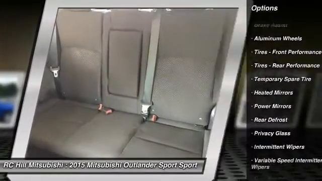 2015 Mitsubishi Outlander Sport DeLand Daytona Orlando FE027337