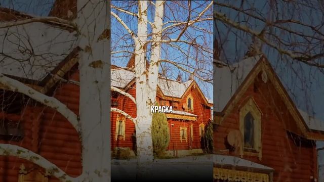 ВЫГОРАНИЕ КРАСКИ НА ДОМЕ СПУСТЯ 7-10 ЛЕТ #shorts