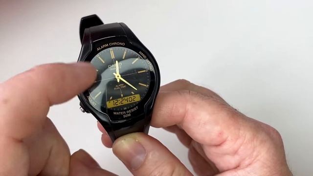 #CASIO AW-90H Analogue Digital Watch Review - The elegant low cost Casio