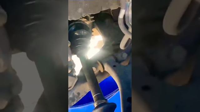 Try This When Installing A CV Axel On A 2000 Toyota Sienna Van! #best #car #tips