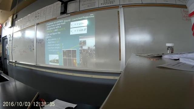 Physics 10-3-16 Projectiles