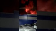Горят склады в Нижнем Новгороде