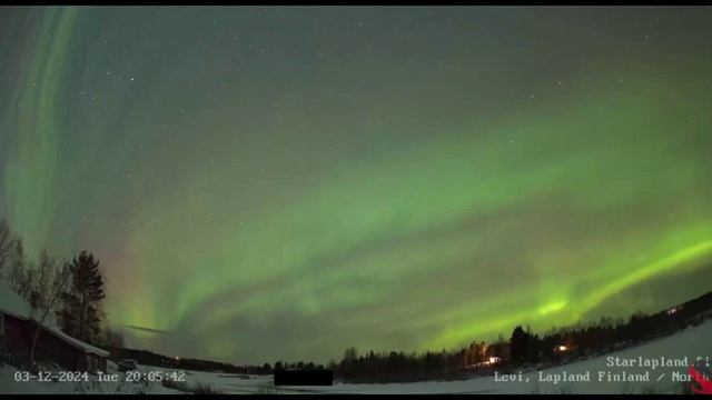 034. 2024-12-03. 1.  Northern Light Live Levi, Finland.