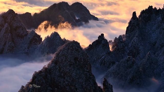 Море облаков в горах Хауншань