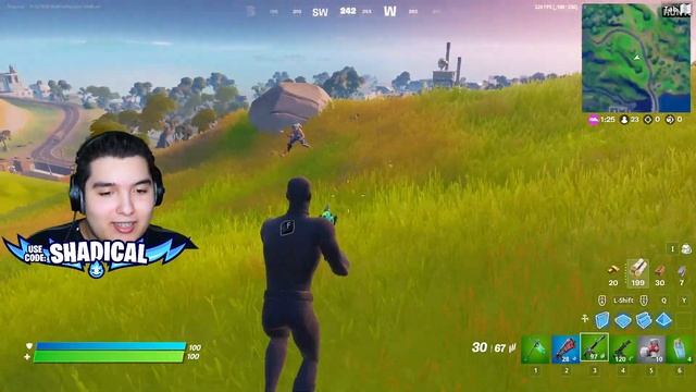Fortnite Pro vs 100 Hunters - Fortnite Manhunt