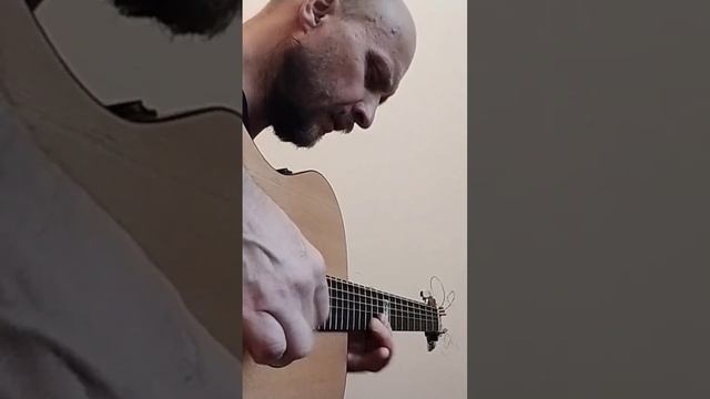 Фрагмент пьесы для гитары - Guitar piece fragment