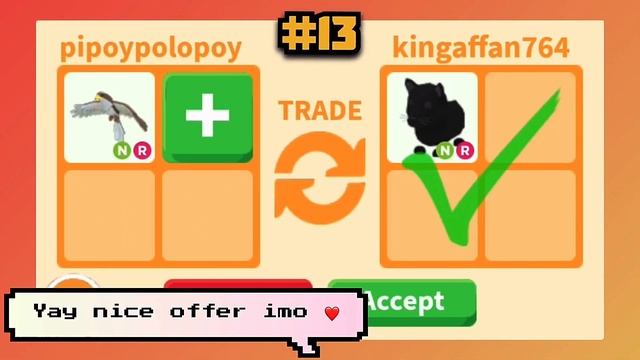 25 NEW OFFERS (BIG WIN) FOR NEON HAWK in Rich Servers Adopt me Roblox