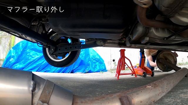 【マフラー交換】プロボックスなのに二本出しマフラーに交換してみた