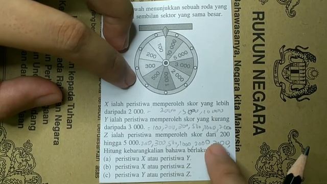 Bah.5 - Kebarangkalian peristiwa bergabung Matematik Tingkatan 4 [bab 9]