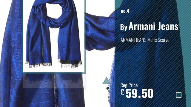 Top 10 Armani Scarf [2018]: EA7 Emporio Armani Logo Scarf Black 275561 7A393