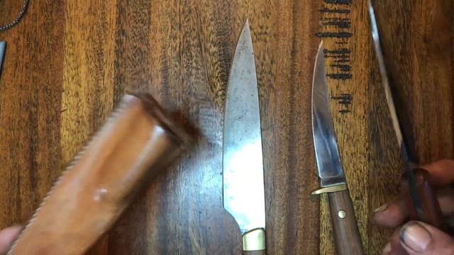Carbon steel and stainless steel comparison- 1084 vs 12c27 sharpness edge holding and rust for knif
