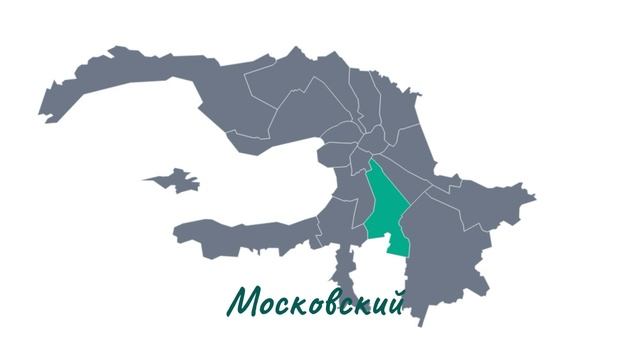 Санкт-Петербург. Районы города.