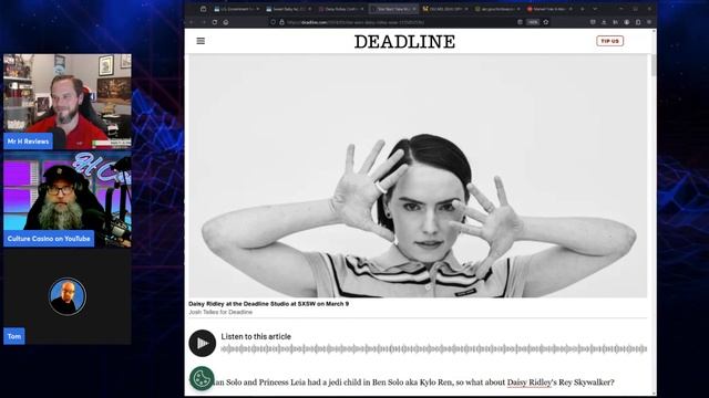 The REY Start Wars Movie, Another Disney Disaster!