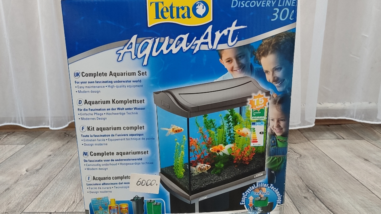 Купил Аквариум Tetra AquaArt Discovery Line LED Cray 30 литров. Мини обзор.