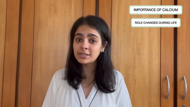 Why is Calcium important for women?