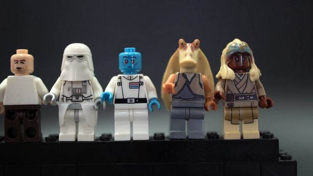 Lego Star Wars Pogo Bootleg PG703 - 710 Han Solo Thawn Jar Jar Lando Adi Gallia Review