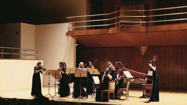 Delica Chamber Orchestra - J.S.Bach Double violin concerto D minor 1 mov, BWV 1043