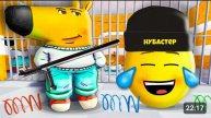 ЧИЛОВЫЙ ПАРЕНЬ ПОСАДИЛ В ТЮРЬМУ БАРРИ в ROBLOX!