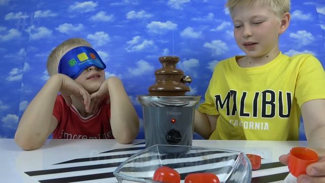 Шоколадный фонтан ЧЕЛЛЕНДЖ /Chocolate Fountain CHALLENGE// Ники Вэй