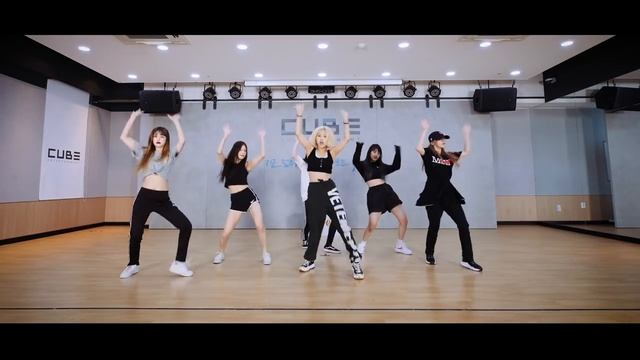 (여자)아이들((G)I-DLE) - 'Uh-Oh' (Choreography Practice Video)