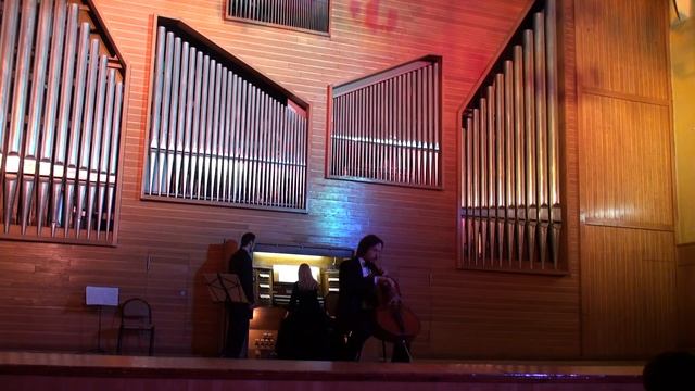 J.S. Bach Aria (Orchestra suite D-dur). Stanislav Ovchinnikov - cello.m2ts