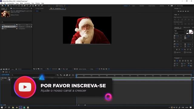 Como fazer EFEITO NEON em IMAGENS no After Effects