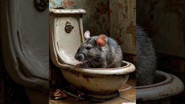 Могут или нет крысы пробратся через унитаз