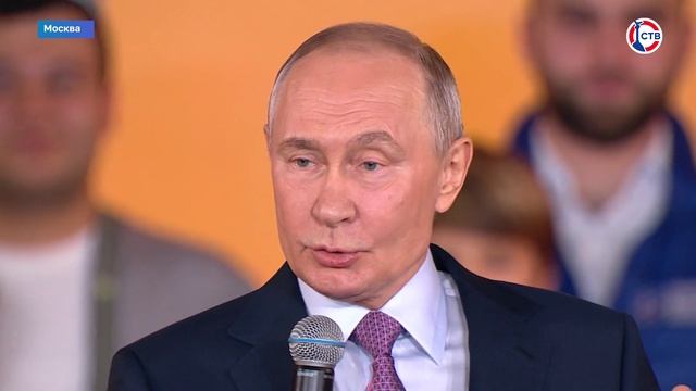 Владимир Путин принял участие в награждении победителей премии «#МыВместе»