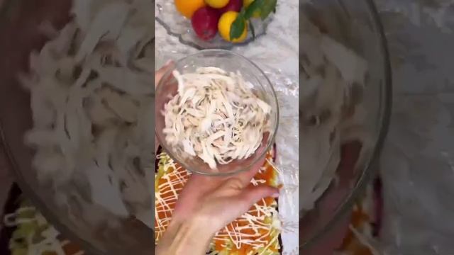 Салат "Гранатовый браслет" по-новому
