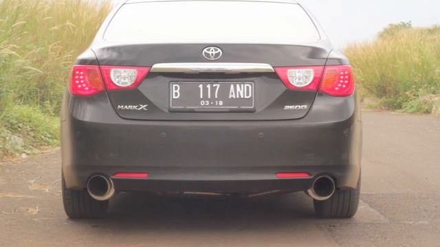 Mark x Indonesia (K&N intake & custom exhaust system)