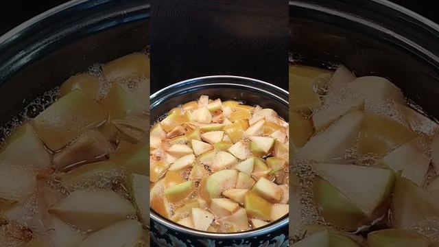 яблочный компот