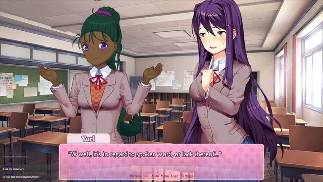 Dancing around the clubroom. | DDLC Take Two! - Part 19