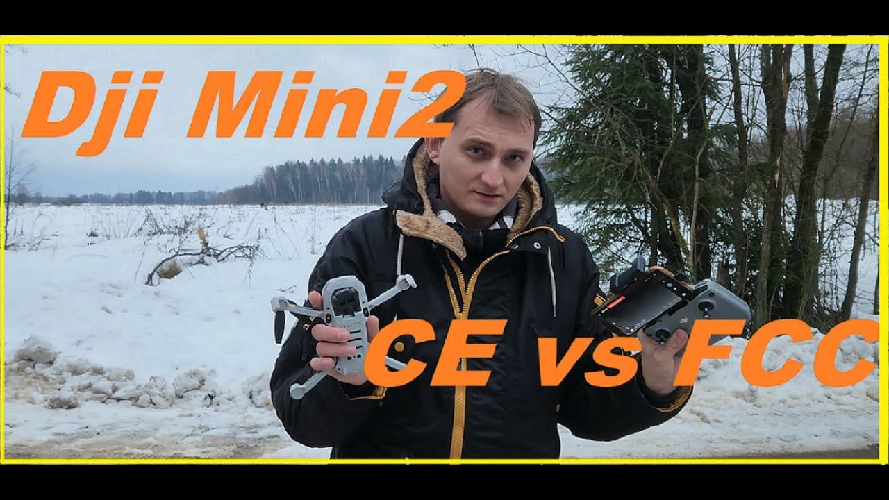 Dji Mini2 - test CE/FCC