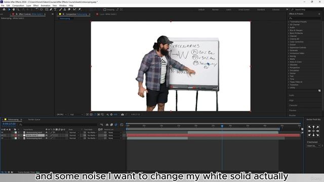 7 -Rotoscoping and Masking explained in detail