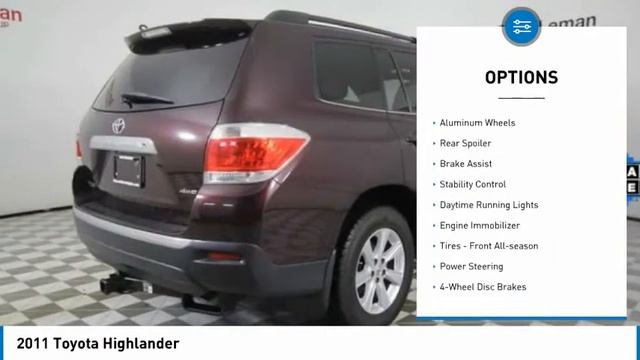 2011 Toyota Highlander NT5419A