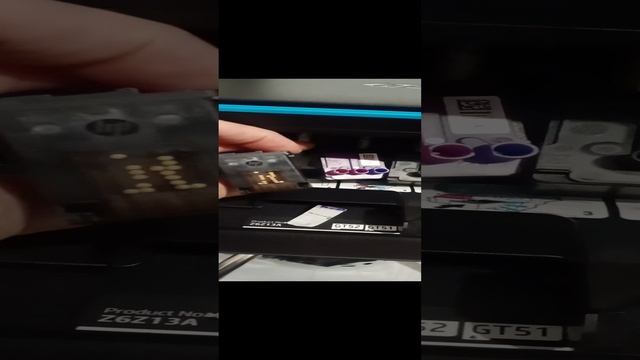 не печатает HP tank - как правильно заменить ПГ