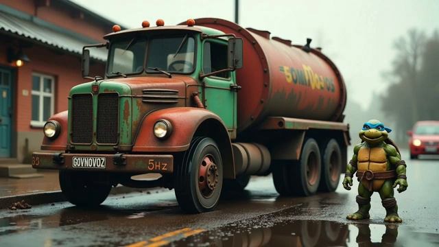 Говновоз но это Черепашки-ниндзя