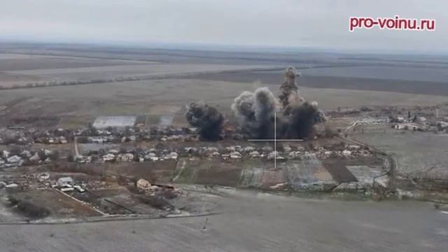 ВСК РФ тремя авиабомбами ФАБ-250 с модулями планирования уничтожили пункт временной дислокации подра