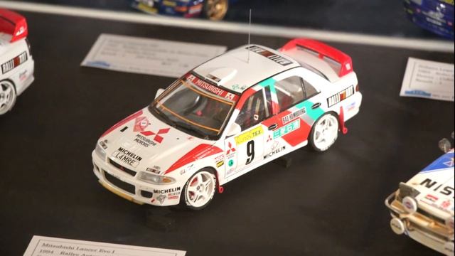 Toyota History Garage, Odaiba Japon Exhibicion de autos de Rally escala 1/24