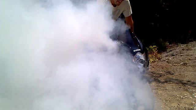 Gsxr burnout