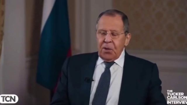 Такер Карлсон опубликовал большое интервью с Сергеем Лавровым.