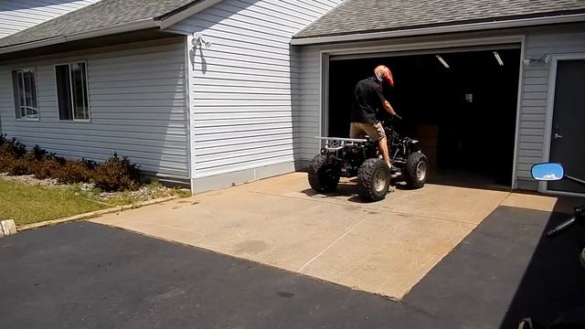 #29 2009 CAN AM OUTLANDER 650 HO 4x4 Part out running and driving