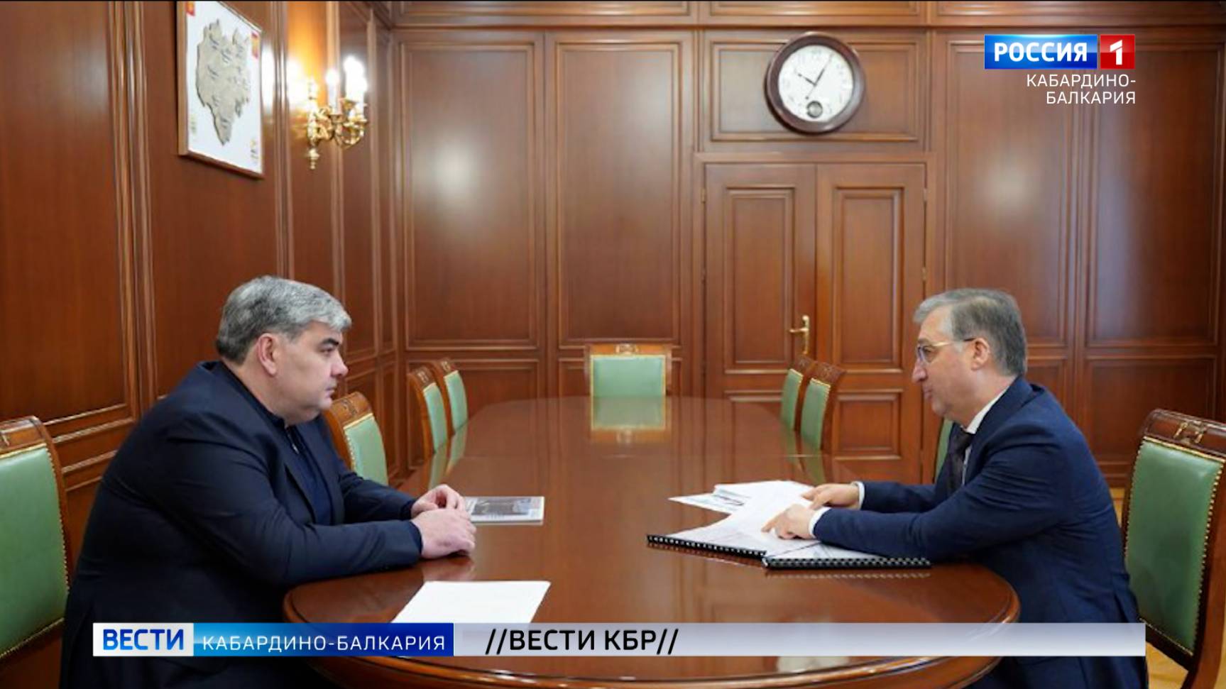 Казбек Коков встретился с председателем правительства Алием Мусуковым