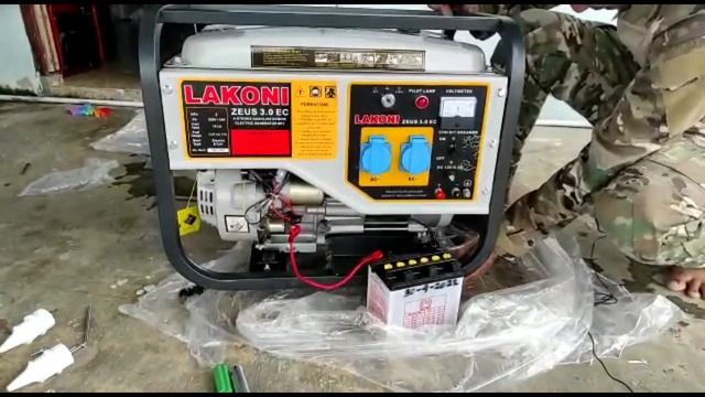 UNBOXING GENSET LAKONI ZEUS 3.0 EC