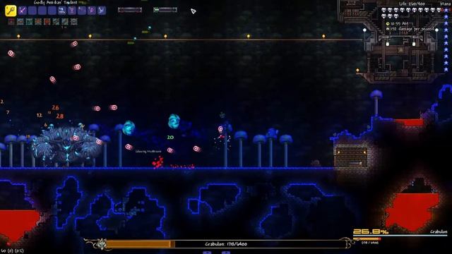 Calamity - Death mode / No hit: Crabulon
