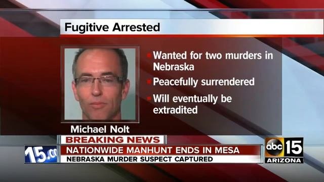 Nationwide manhunt ends in Arizona