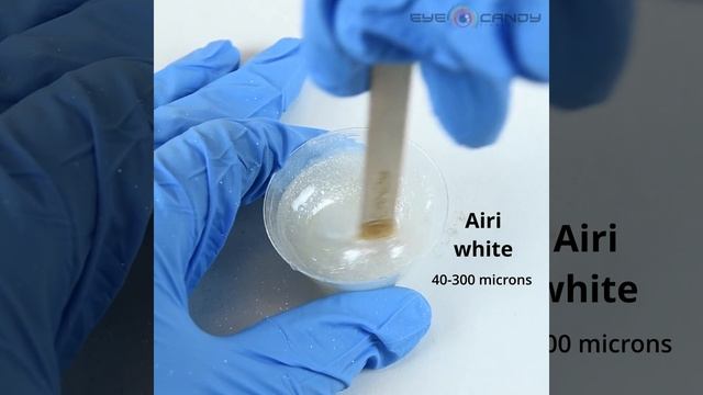 White mica pigment particle size comparison and the difference. Does it matter?