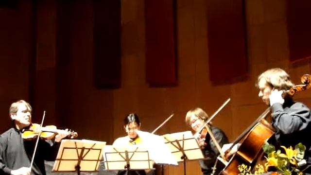 Mosolov Quartet A-moll 2nd part. "Filarmonica" - quartet in Moscow