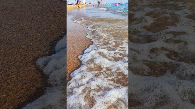 Анапа дикий пляж #волны #Благовещенская #КраснодарскийКрай #ПриродаКраснодарскогоКрая #юг #море