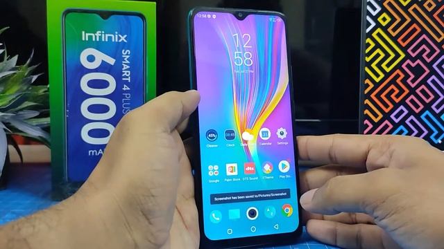 How to take Screenshot in Infinix smart 4 plus